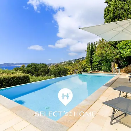 Select'sohome - T2 Vue Avec Piscine Privée Et Services Inclus - Cielo Apartamento Le Lavandou